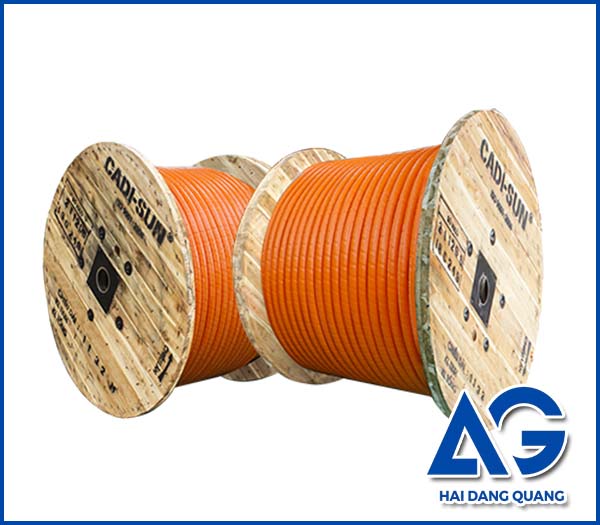Cáp 3 lõi, màn chắn băng đồng, không giáp 3.6/6 (7.2) kV Cadisun